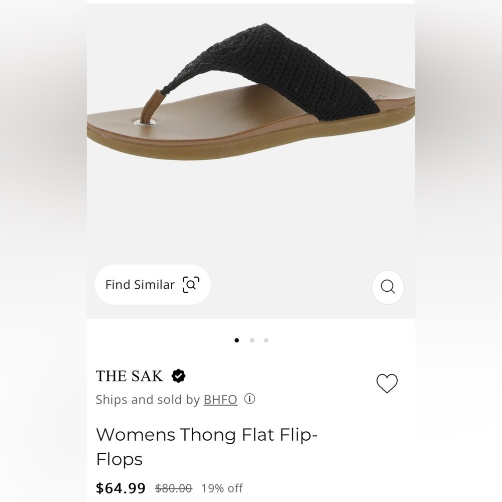 THE SAK  
Womens Thong Flat Flip-Flops
$64.99
